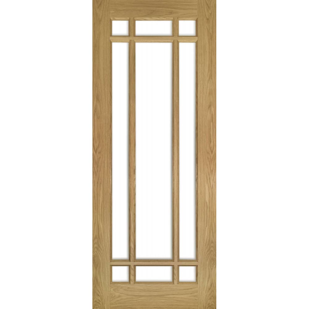 Deanta Kerry Unfinished Oak Bevelled Glaze 1981mm x 686mm x 35mm