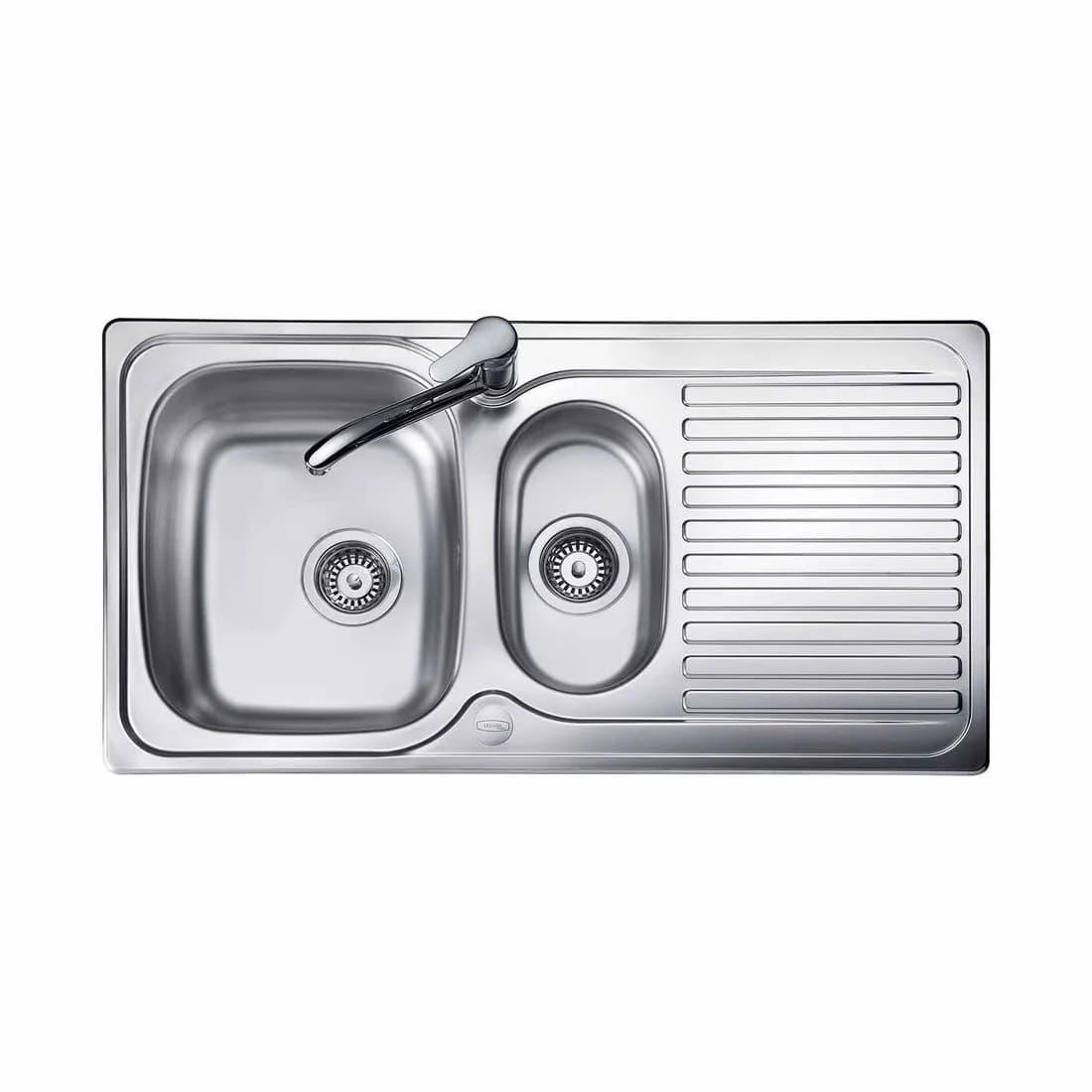 Leisure Linear 1.5 Bowl Sink 950 X 508Mm S/Steel 1Th Reversible