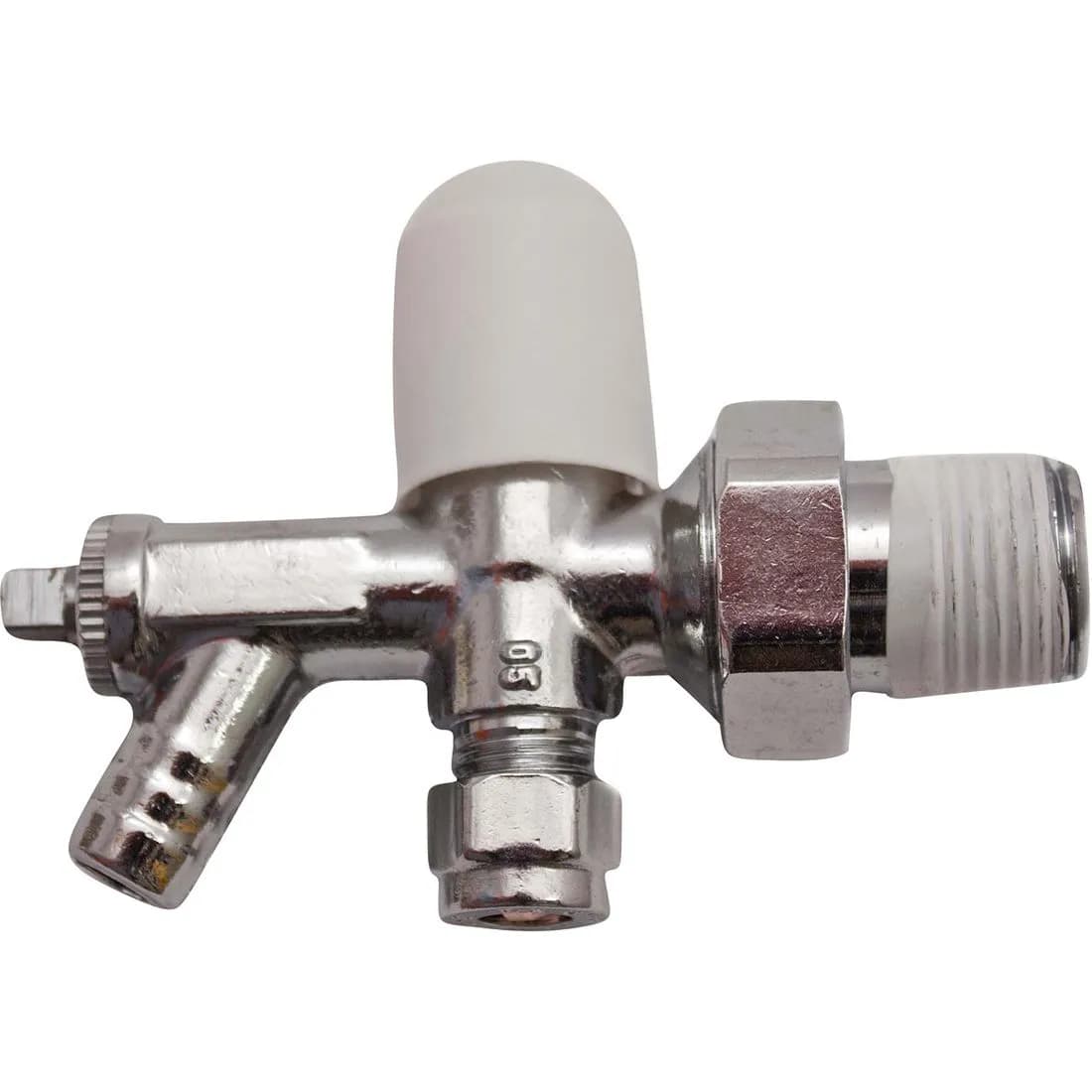 Radiator Valve With Drain Off 8Mm