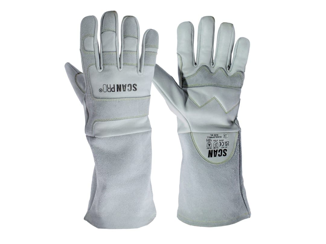 Scan Premium Leather Welding Gloves - XL (Size 10) PT-1203