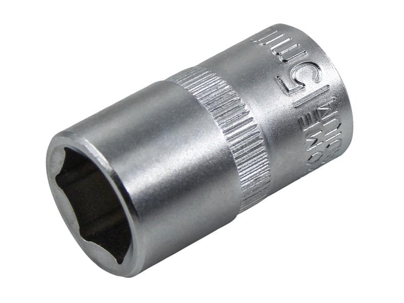 Faithfull Hex Socket 1/2In Drive 15Mm