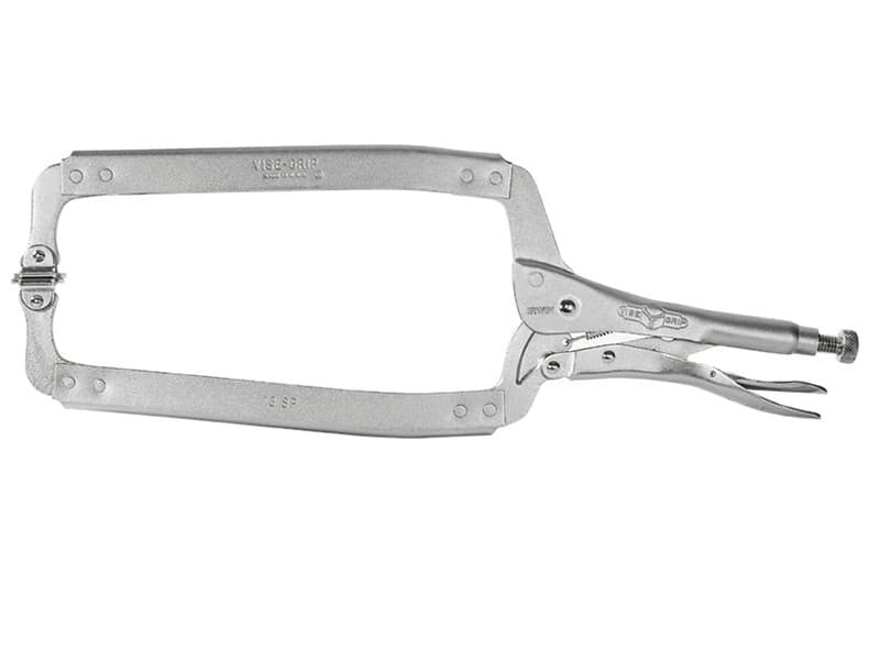 Irwin® Vise-Grip® T18SP 18Sp Locking C-Clamp Swivel Pad 450Mm (18In)