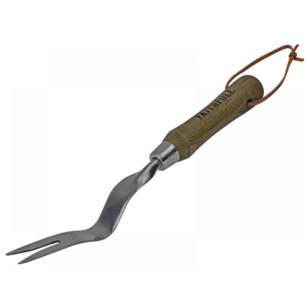 Faithfull RI13-VRSSHWWH Prestige Stainless Steel Hand Weeder Ash Handle