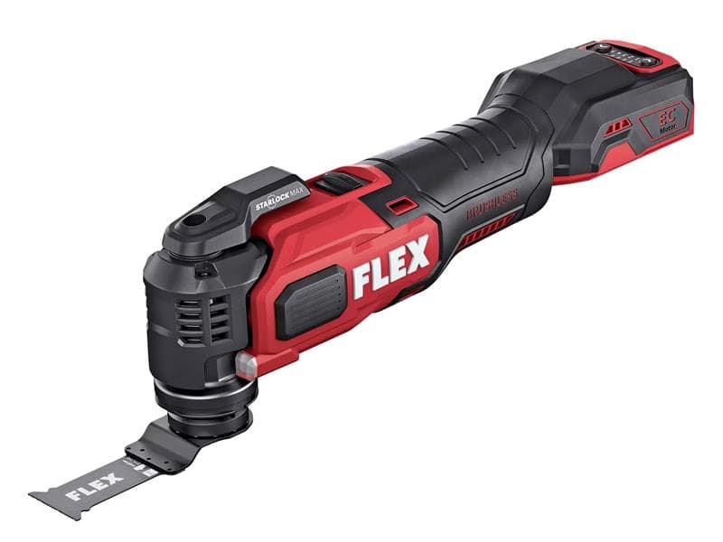 Flex Power Tools 518409 Mt 18.0-Ec C Multi Tool With Starlockmax Holder 18V Bare Unit