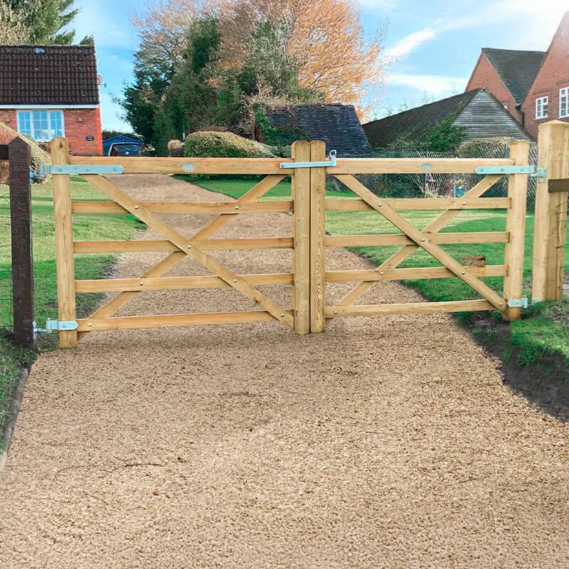 Forest 5â x 4â Croft Prestige Gate (1.52m x 1.22m)