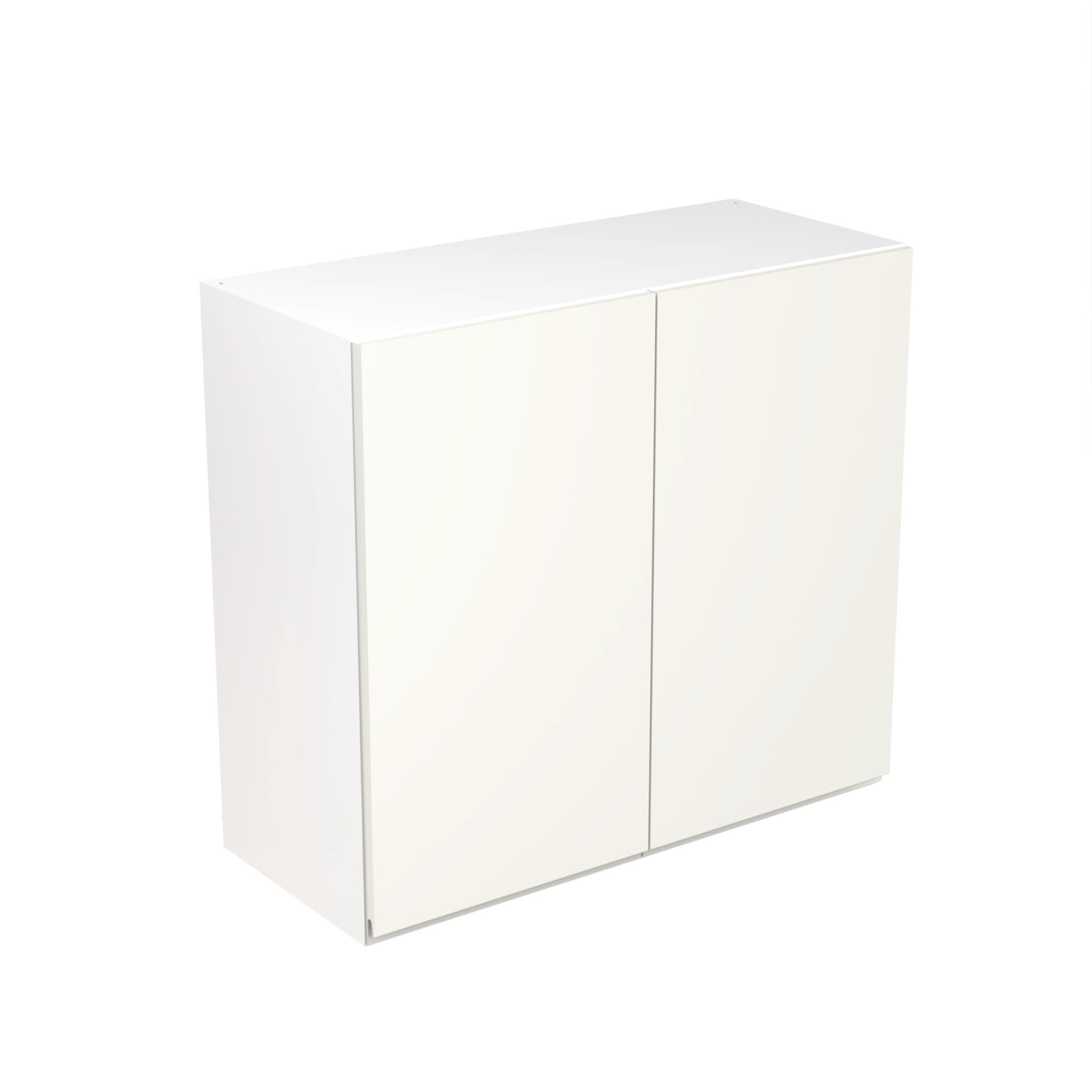 Flatpack Wall Unit J-pull Super Gloss White 800mm - FKKJ0038