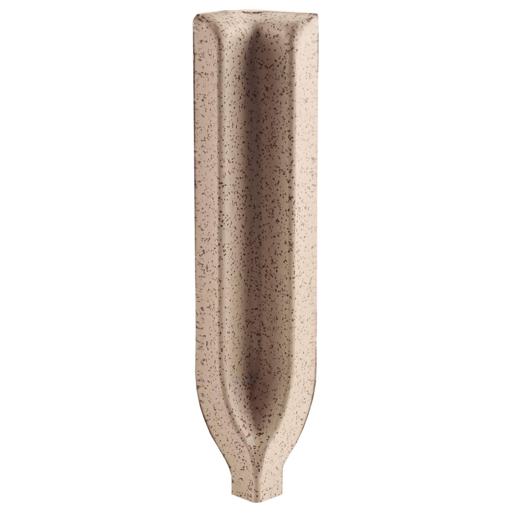 Dorset Woolliscroft Coving Internal Angle Quartz Quarry Tile 109x30mm