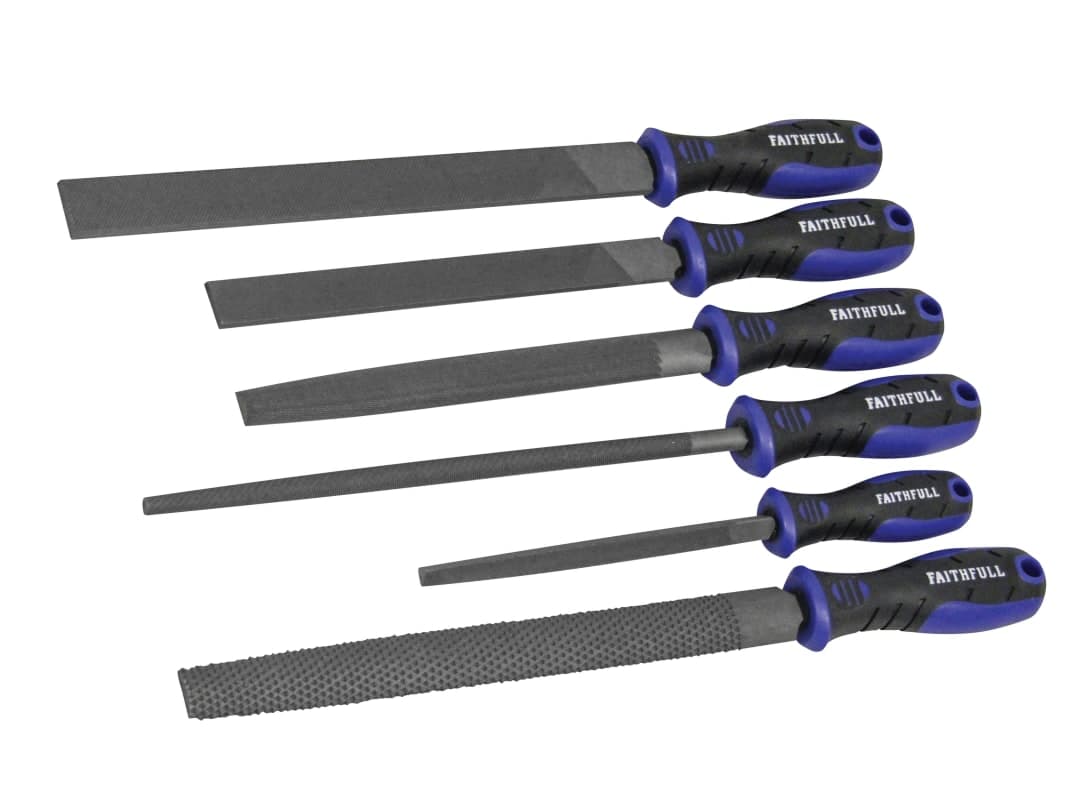 Faithfull File and Rasp Set, 6 Piece FAIFISET6