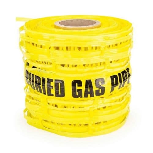 ProSolve Detectable Underground Warning Mesh - Gas Main 230mm x 100mtr