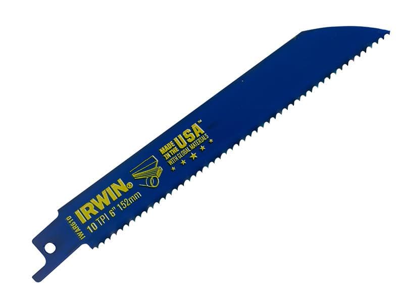 Irwin® 10506427 610R Sabre Saw Blade Metal & Wood Cutting 150Mm Pack Of 2