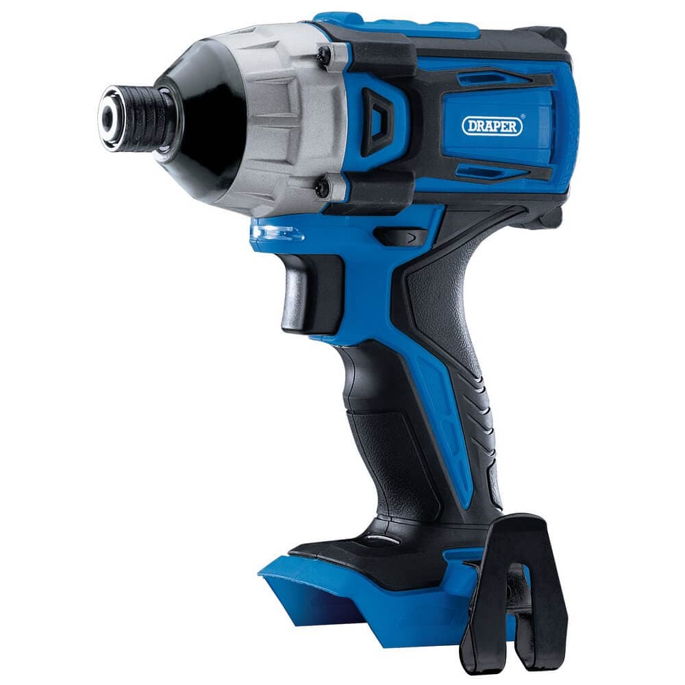 Draper 55375 D20 20V Brushless Impact Driver 1/4in Hex. 180Nm (Sold Bare) each