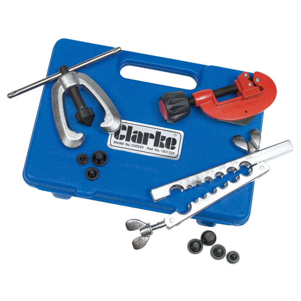 Clarke 1801229 Cht229 Pipe Flaring & Cutting Kit