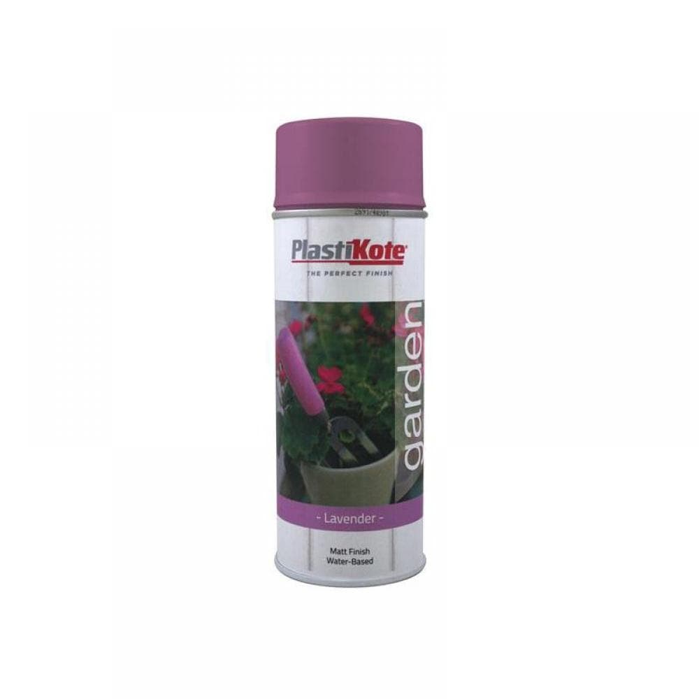 Plastikote 027208 Garden Colours Spray Paint Lavender 400Ml