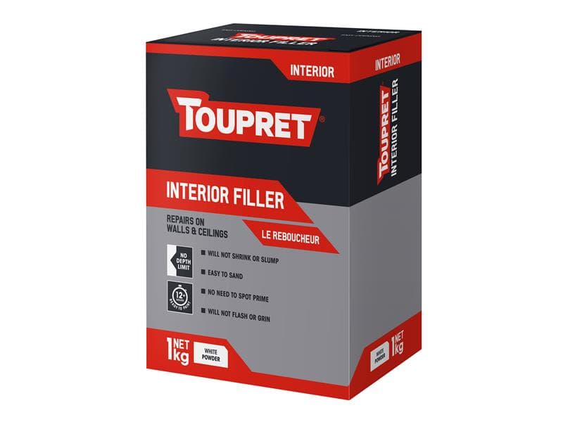 Toupret TTREB701GB Interior Filler 1Kg