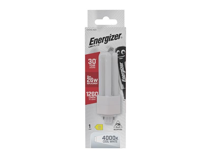 Energizer® S30441 Led Plt/E G X 24Q 4Pin 9W 1260L Cool White S30441