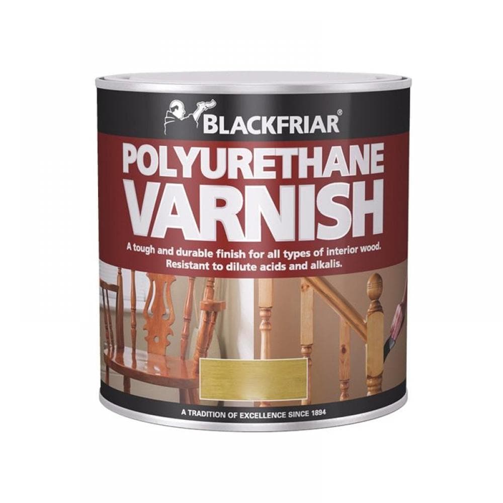 Blackfriar BF0250005E1 Polyurethane Varnish P50 Dark Oak Gloss 500Ml