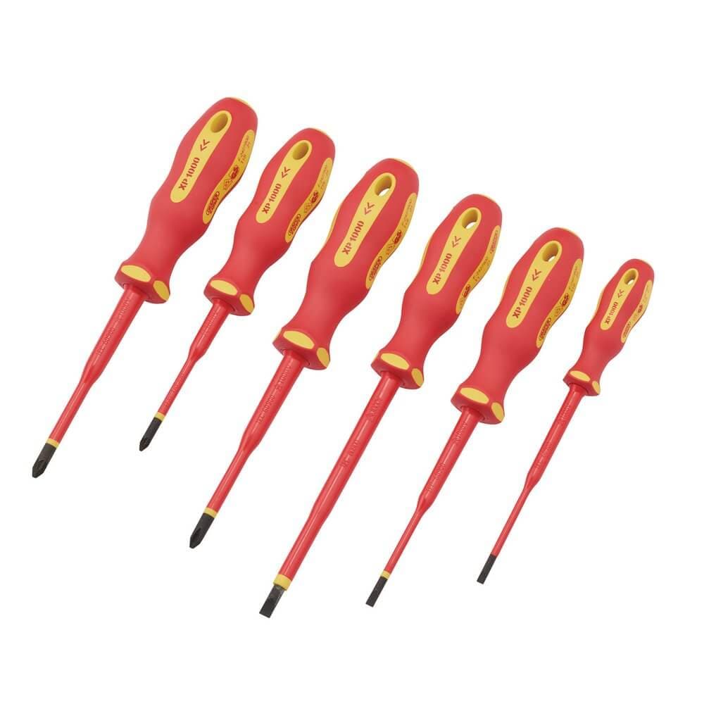 Xp1000 02167 Vde Slimline Screwdriver Set (6 Piece) per set 1