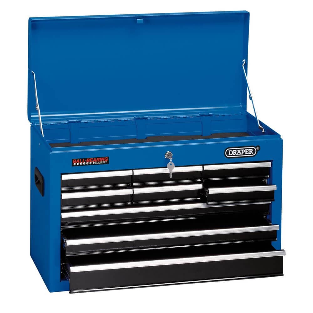 Draper 14910 Tool Chest 9 Drawer 26in Blue each