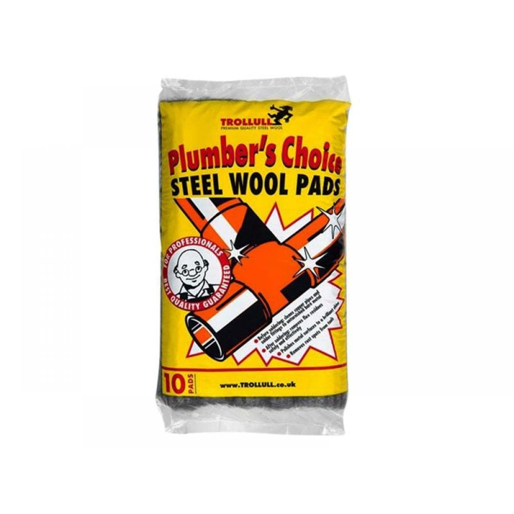 Trollull TRL771210 Plumberfts Choice Steel Wool Pads 200G