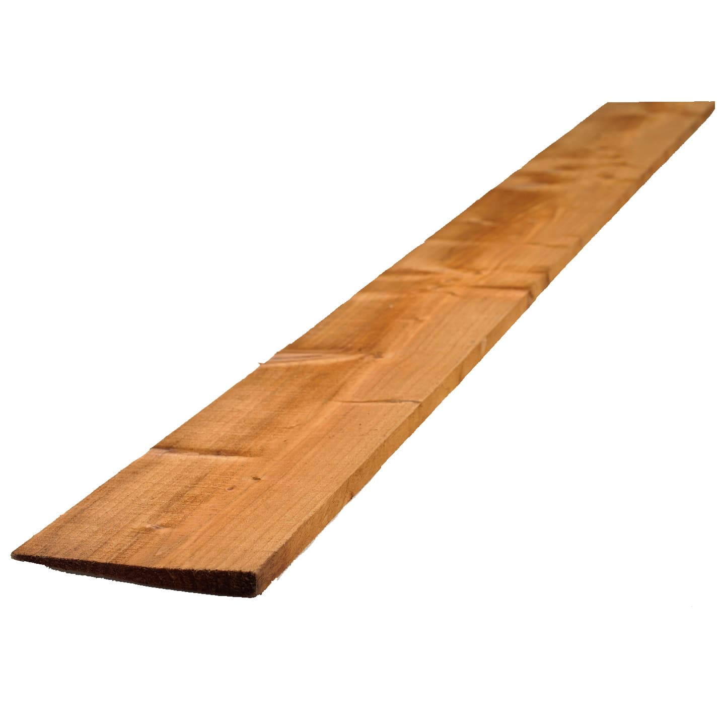 Bsw Timber Brown Treated Featheredge Fencing Board 2EX, 22x150mm x 1.8m