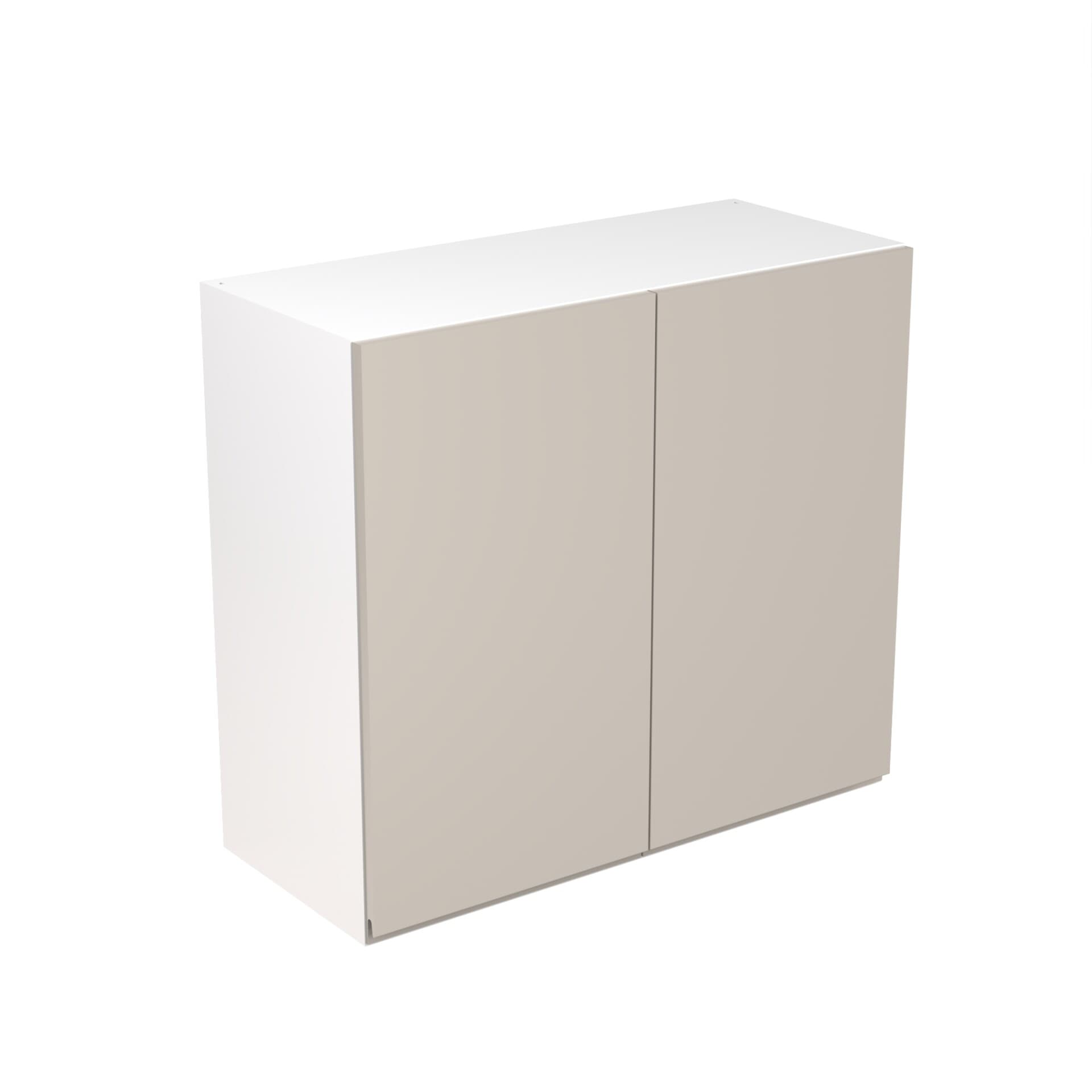 Kitchen Kit Flatpack Wall Unit J-pull Ultra Matt Light Grey 800mm - FKKJ0738