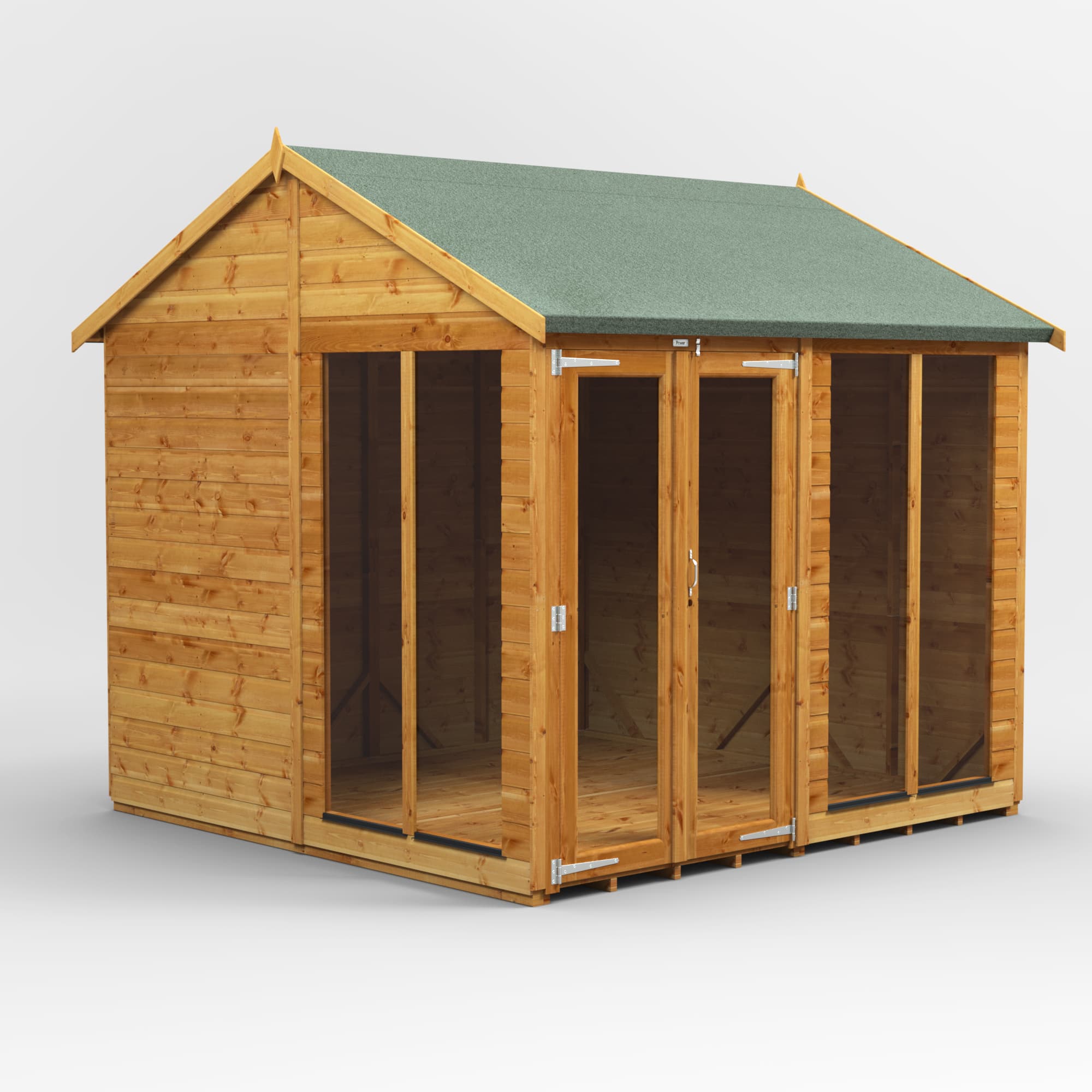 Powersheds 8 x 8 Power Apex Summerhouse