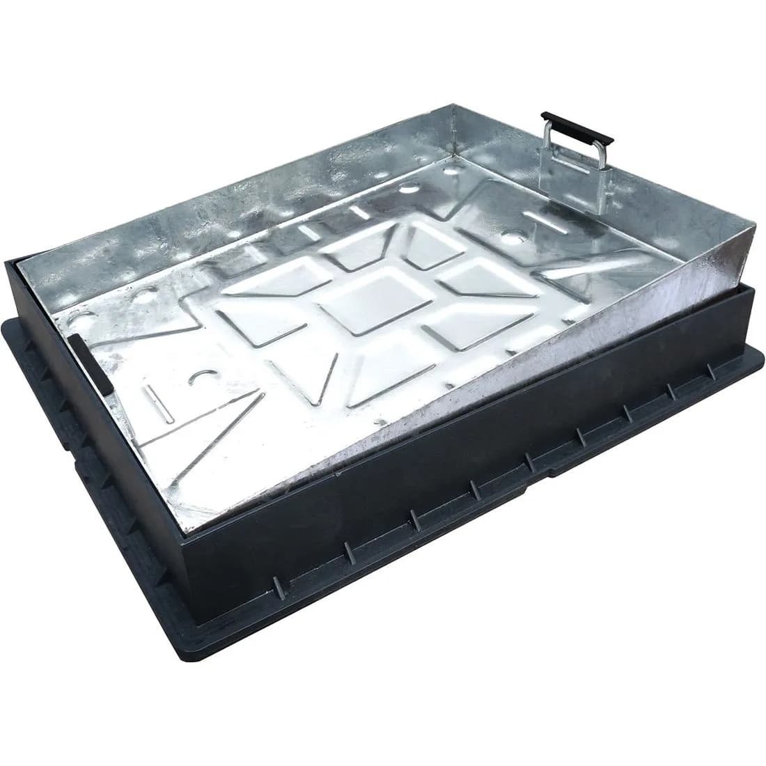 Manhole Cf 600X450 65Mm Paving 10T Gpw Rec For Block Paving