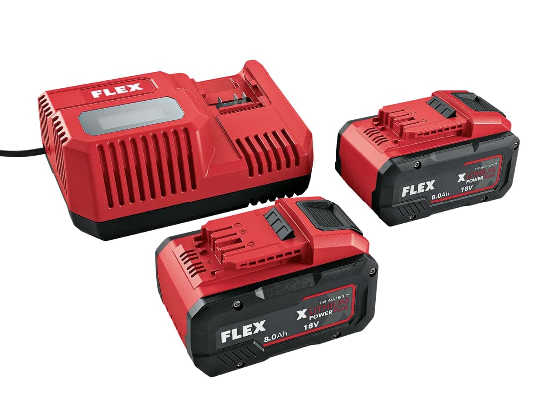Flex Power Tools P-Set 18-88 R Battery & Charger Set 18V 533175