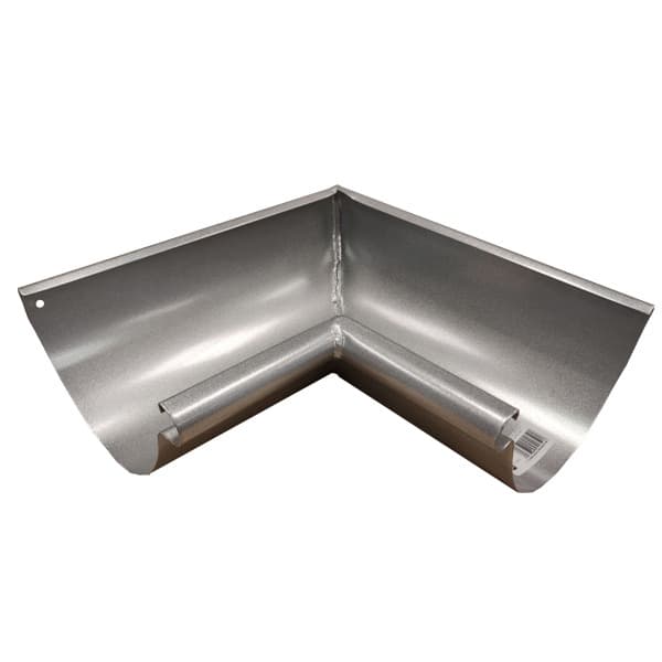 Steel Gutter Internal Angle - 90 Degree x 150mm Galvanised