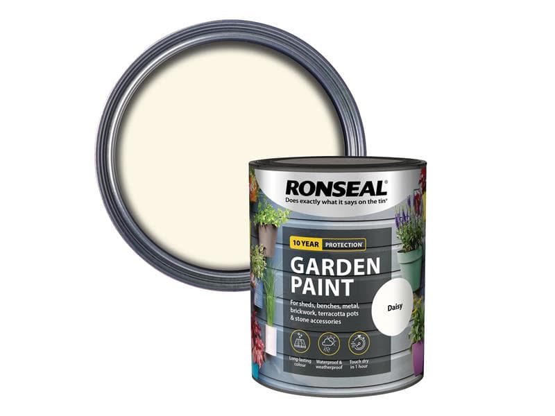 Ronseal 37410 Garden Paint Daisy 750Ml
