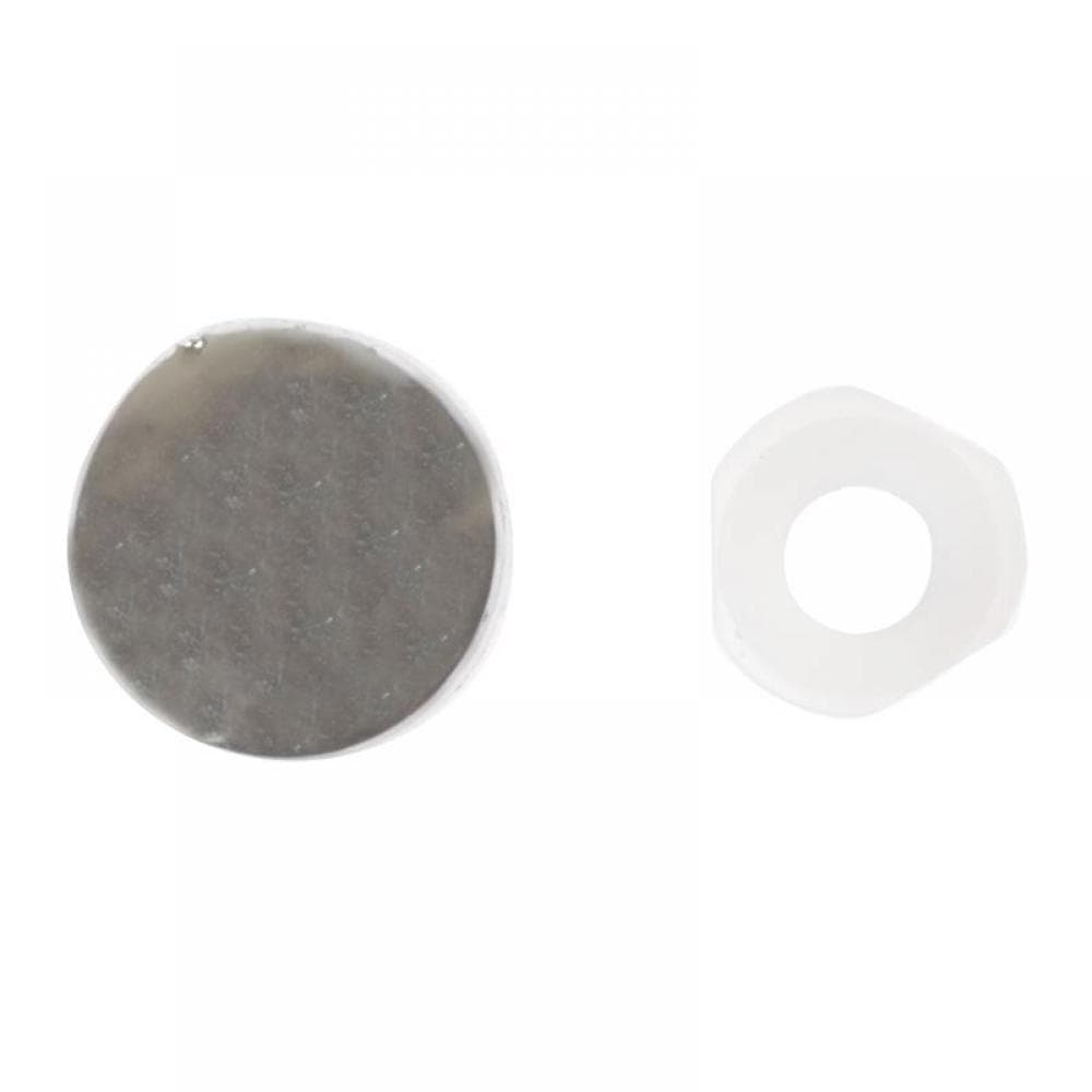 Forgefix 25PDT5 Domed Cover Cap Chrome Coloured No. 6-8 Bag 25