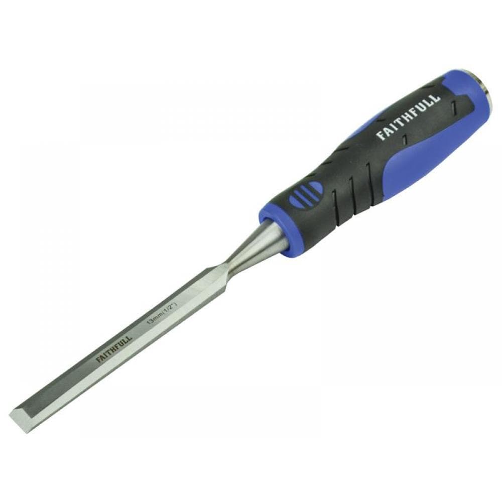 Faithfull Soft Grip Bevel Edge Chisel 13Mm (1/2In)