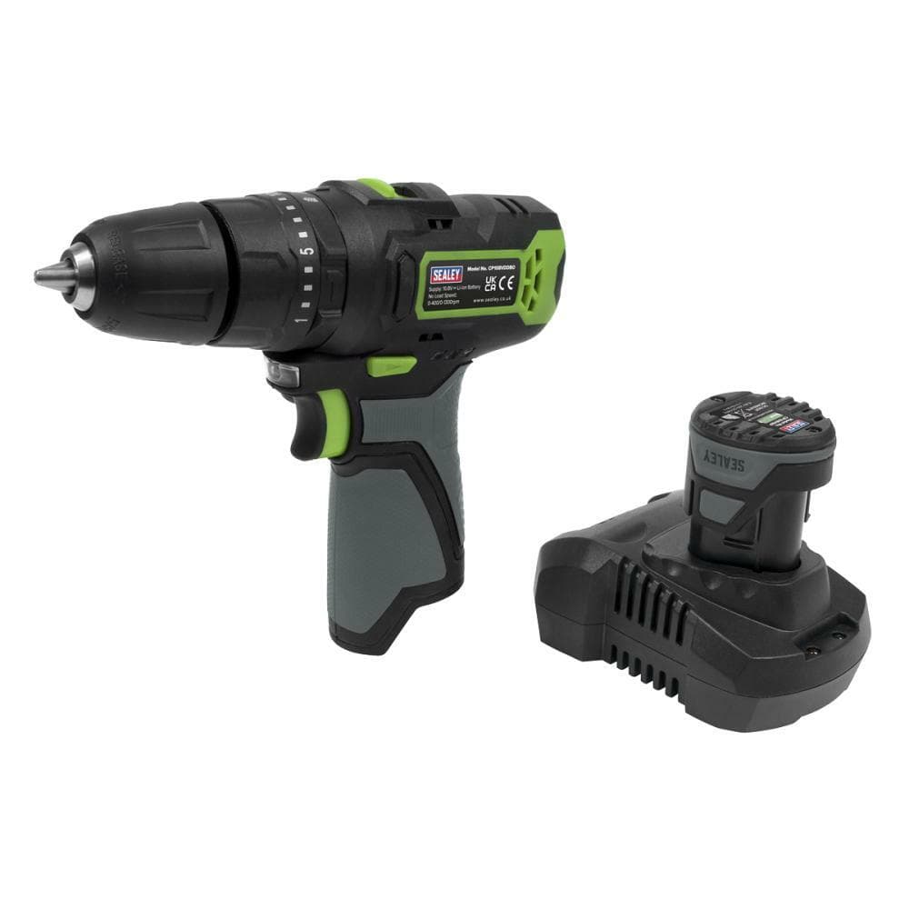 Sealey CP108VDD Cordless Combi Drill Ø10Mm 10.8V Sv10.8 Series