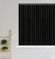 Ex-lite 89 Black Electric Vertical Blinds PVC