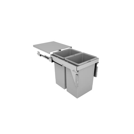 Stanto Pull Out Bin 2 x 24 Litre - For 400 Fascia