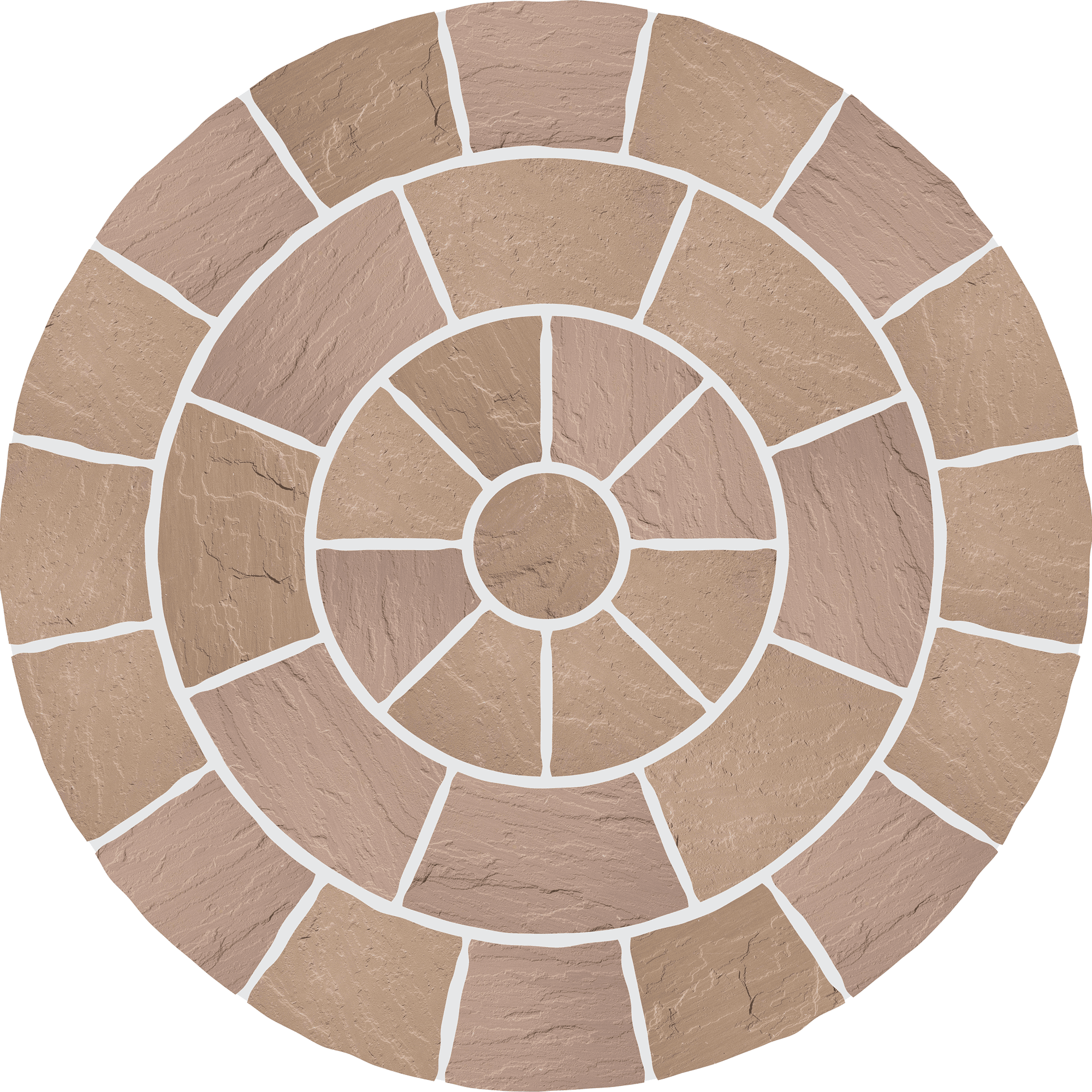 Global Stone Premium Sandstone 2.8m Circles Modak
