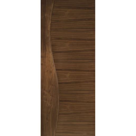 DeantaCadiz Prefinished Walnut Fire Door 30m 1981mm x 686mm x 45mm