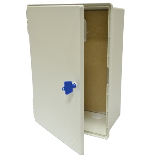 Mitras MK3 White Surface Mounted Electric Meter Box