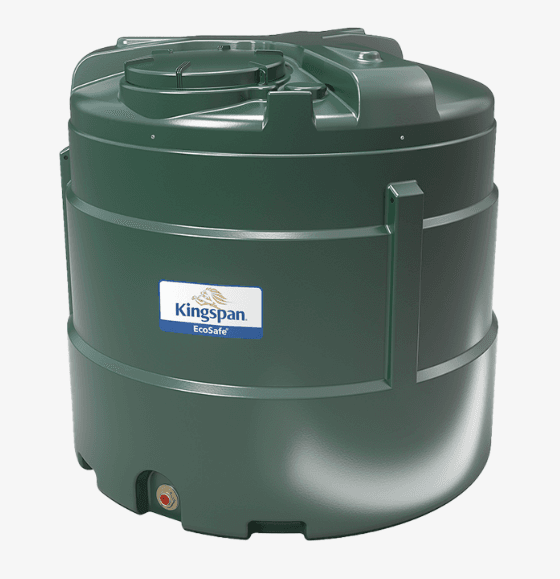 1300L Vertical Kingspan EcoSafe Bunded Oil Tank | ESV1300