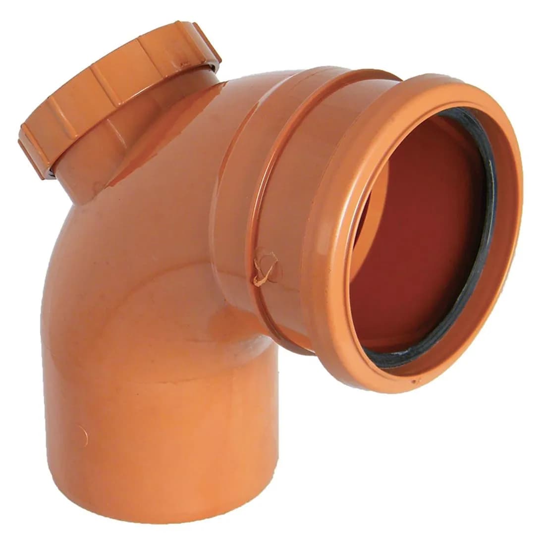 Single Socket 87.5 Access Bend 110Mm Underground D169