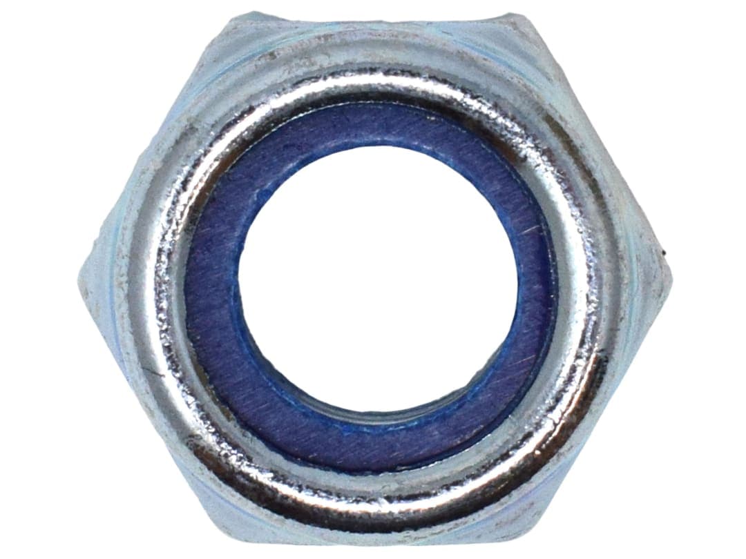 METALMATE® Type P Nylon Insert Nut ZP M12 (Box 50) MEMNYLOCP12