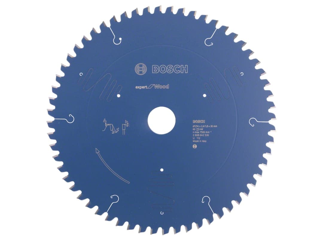 Bosch Powertool Accessories EXPERT Wood Circular Saw Blade 254 x 30mm x 60T 2608642530