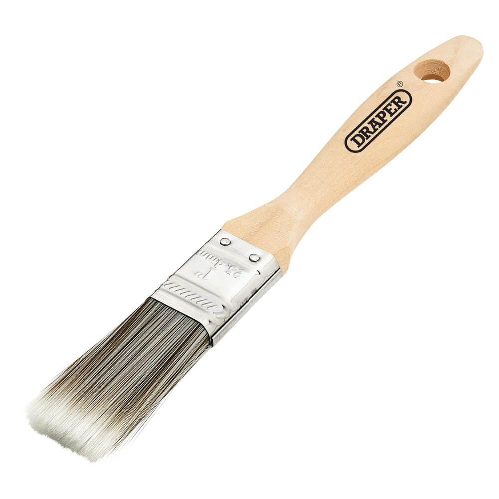 Draper Paint Brush With Wood Handle 1in Pk 1 20435