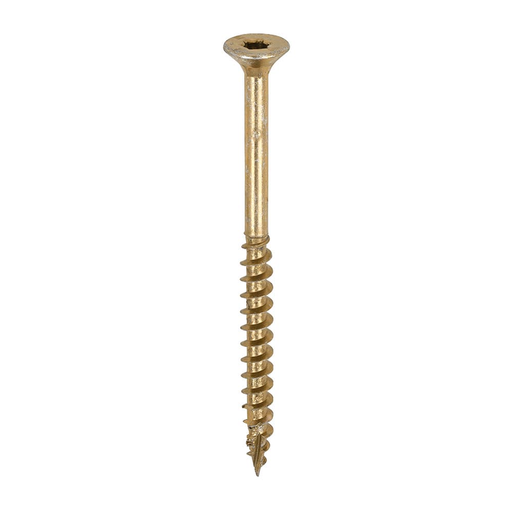 Timco 50070C2CTUB C2 Clamp-Fix Premium Clamping Multi-Purpose Screws - Tx - Double Countersunk - Yellow 5.0 X 70 Tub 375