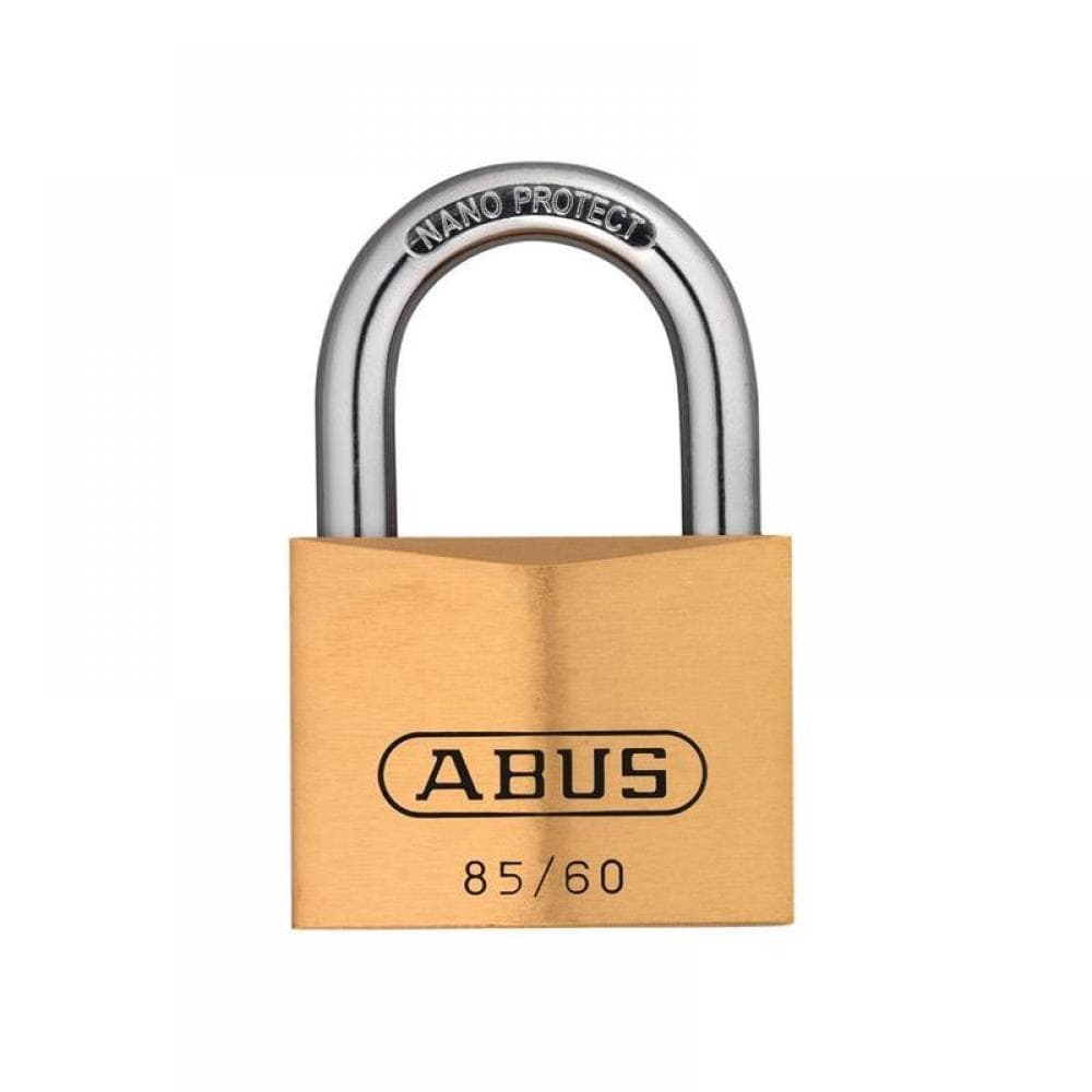Abus Mechanical 02493 85/60Mm Brass Padlock Keyed Alike 2703