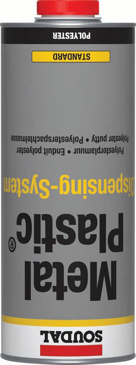 Soudal Metal Plastic Standard Grey 3Kg 105348