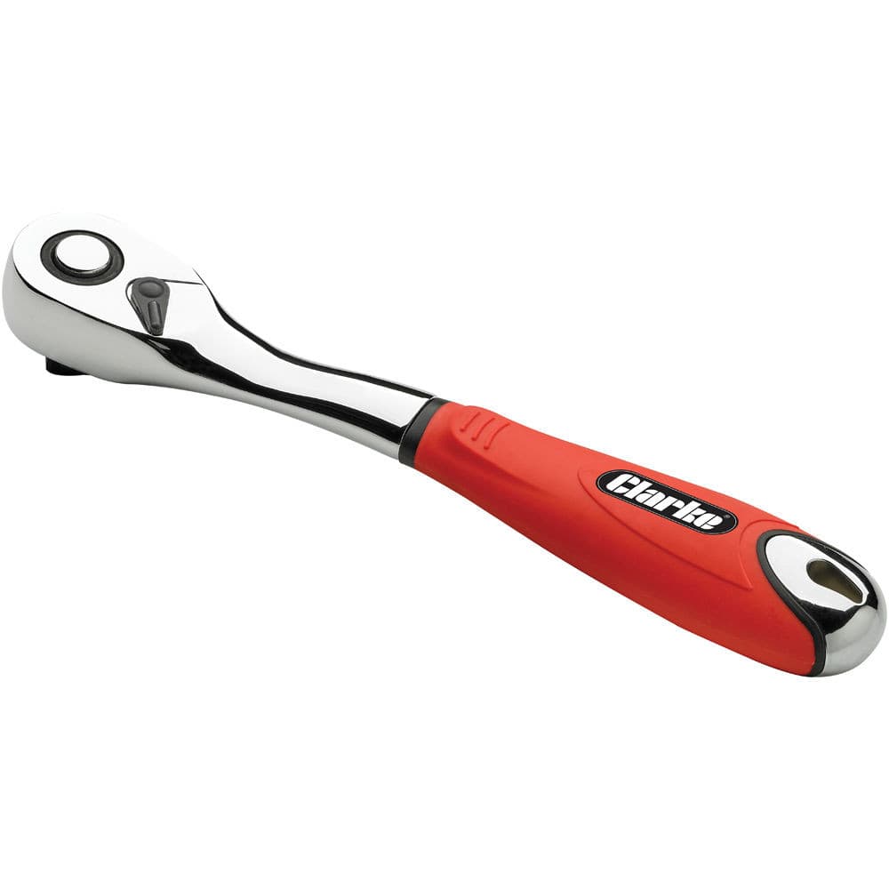 Clarke 1700532 Pro132 1/2 Pro Ratchet (Polished Chrome)