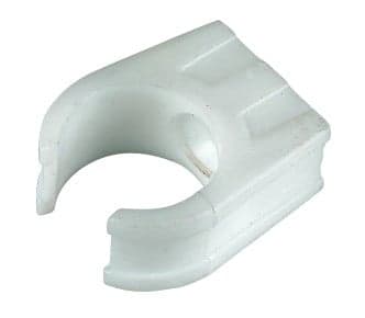Floplast 21.5Mm White O/F Pipe Clip OS16W