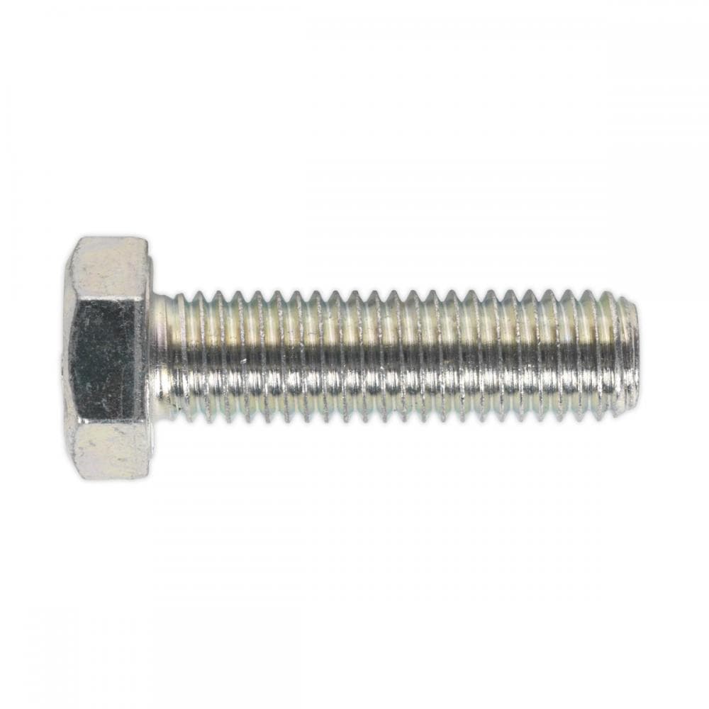 Sealey SS1450 Ht Setscrew M14 X 50Mm 8.8 Zinc Pack Of 10