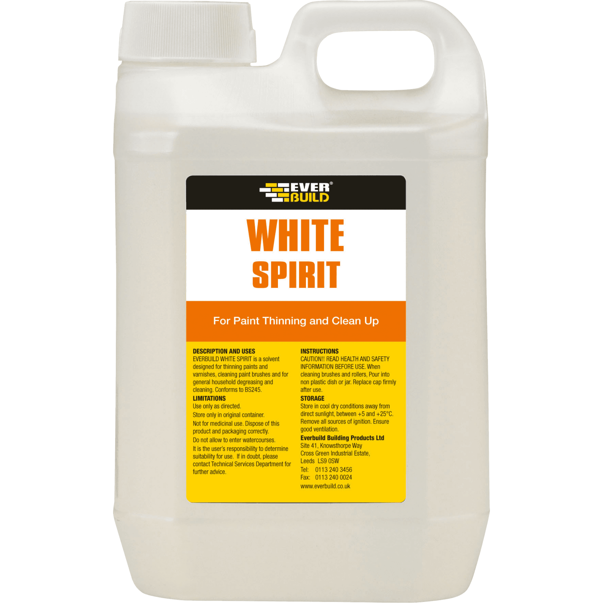 Everbuild White Spirit 2 L